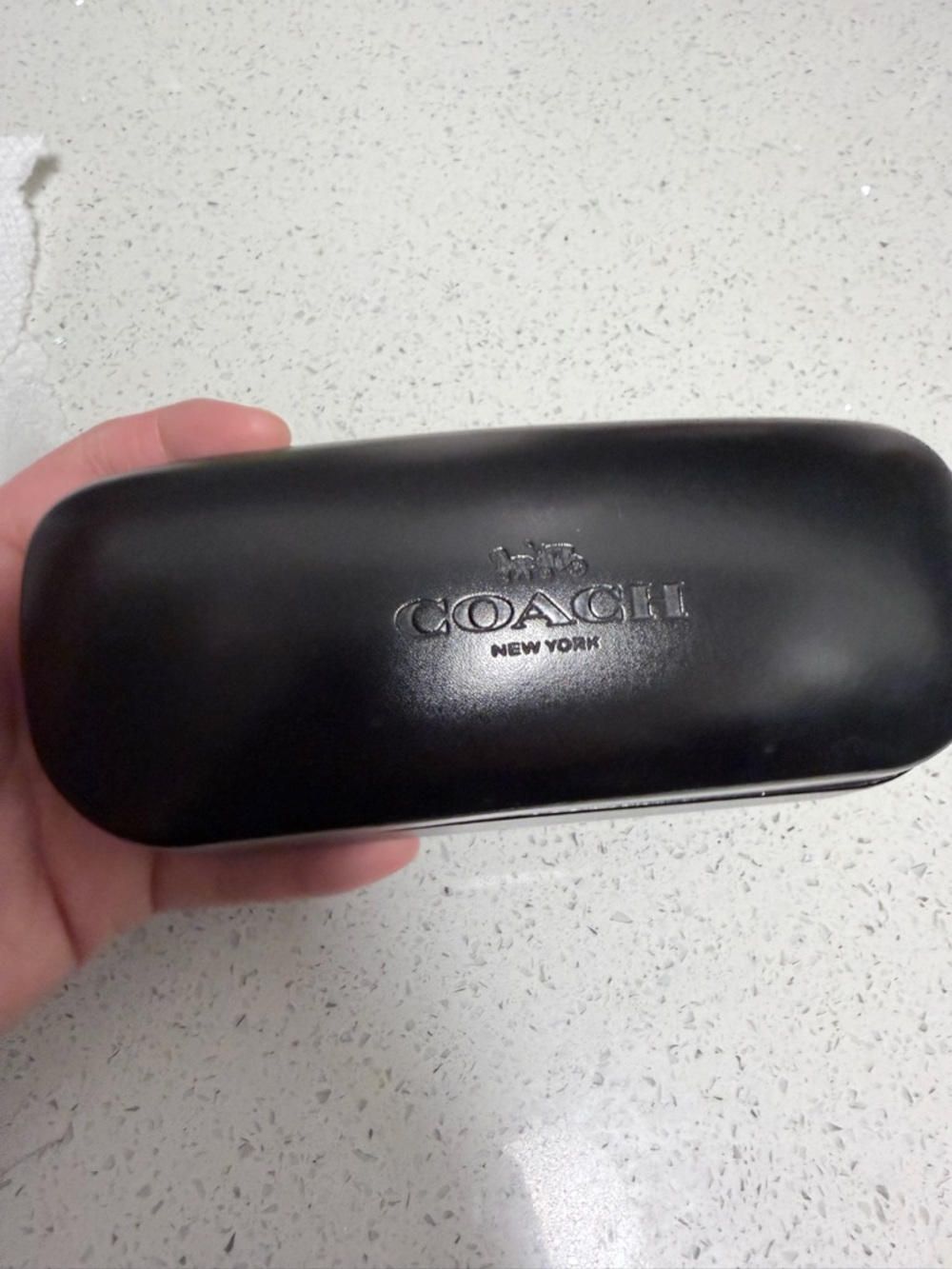 Coach New York Black Eyeglasses Case with Microfiber Cloth – Brand New - Picture 7 of 9